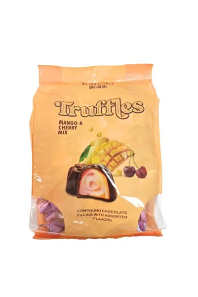 KAMILA Trufe de ciocolată cu mango și cireșe, 750 g