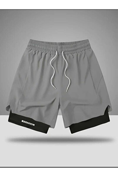 Lerix mod Lerixmod Women's Men's Unisex Fitness Lined Leggings Shorts / Hidde...