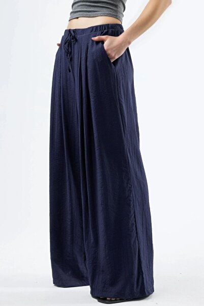 Hiccup BUSEM široke nogavice Naborano pantalona