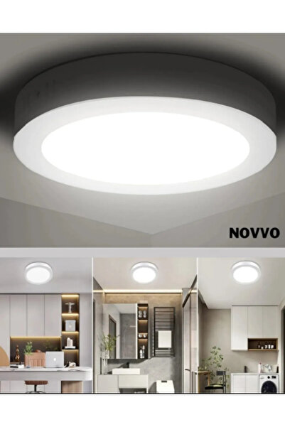 Saule Büyük Boy Tavana Sıfır Led Plofonyer Avize Armatür Banyo Tuvalet Balkon...