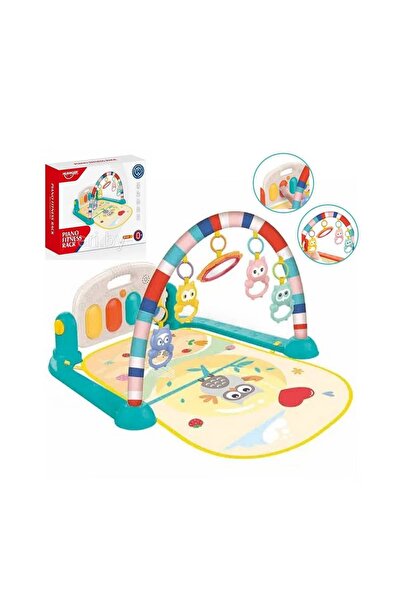 OEM KikkaBoo Happy Owl Baby Play Mat with Musical Piano
