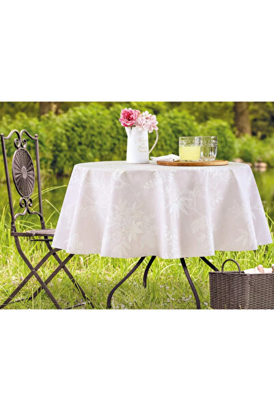 Madame Coco Jannie stolnjak - Puder - 140 cm