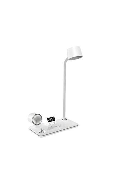 Generic LED Desk Lamp 4-in-1 | Wireless Charger | Bluetooth Speaker | Digital...