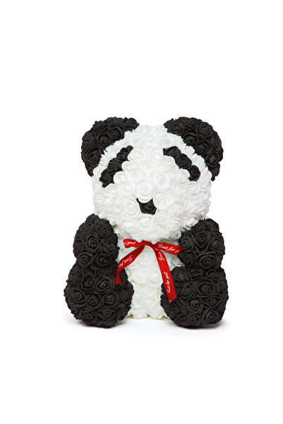 OEM Roses - red bow - 40 cm