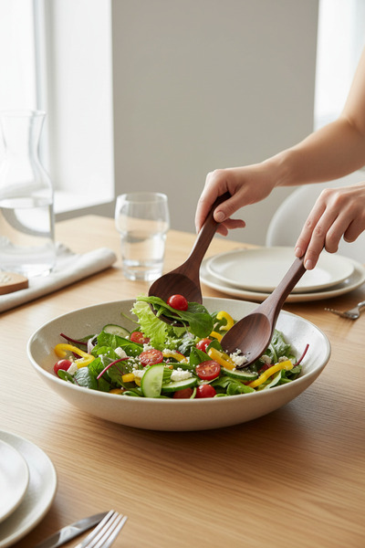 Akayev Akasya Set of 2 Salad Spoons