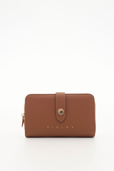 Sisley Women Wallet Camel Sly313