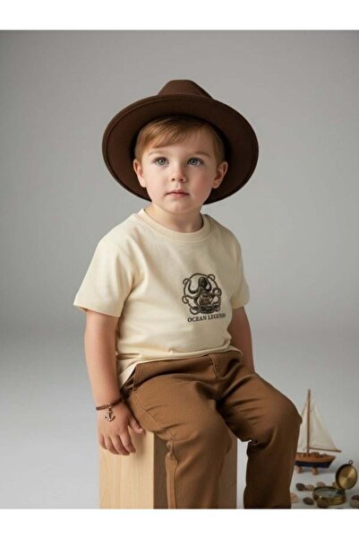 Zekids Baby Boy Printed Design T-Shirt