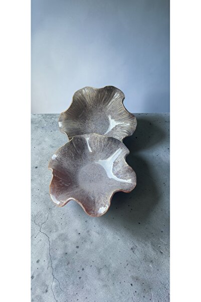 Terra El Yapımı 2'li "Yaprak" Sunum Kase