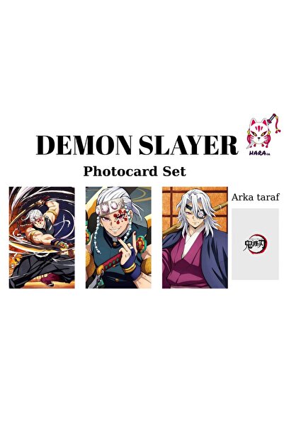Hara Company Demon Slayer Anime Tengen Uzui Anime Set Fotokartica / Set Kolek...
