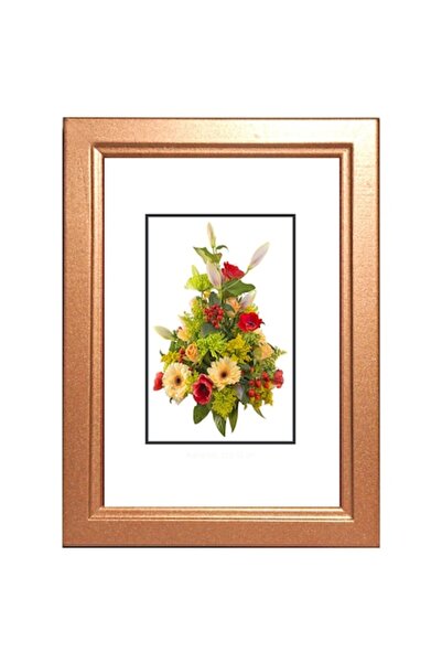 NST Rama foto lemn masiv, 30 x 40 cm, Cupru