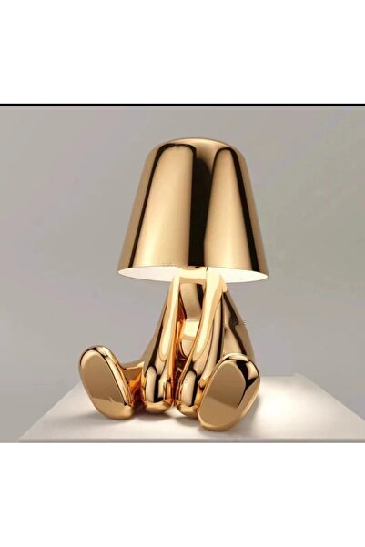 genric GZKPL Humanoid Thinker Table Lamp with 3 Color Lights & Dimmable Cordl...