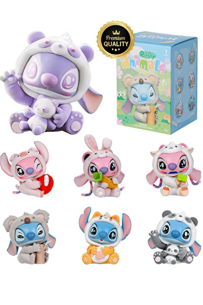 WUNİT Stitch Parti Hayvanları Peluş Çocuk Oyuncağı