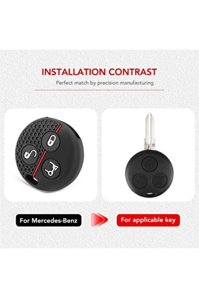 Mercedes Benz Carcasă cheie pentru SMART Fortwo 450 Forfour Roadster City