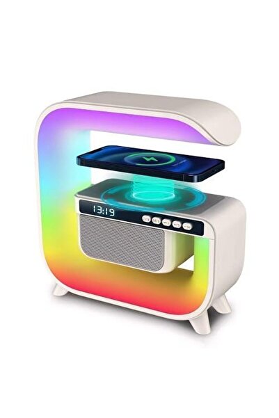 Generic G Square Shape Bluetooth LED Speaker with RGB Mood Light and Wireless...