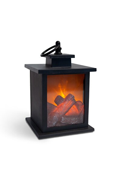 OEM Decoraţie model şemineu cu LED - 12 x 12 x 18,5 cm