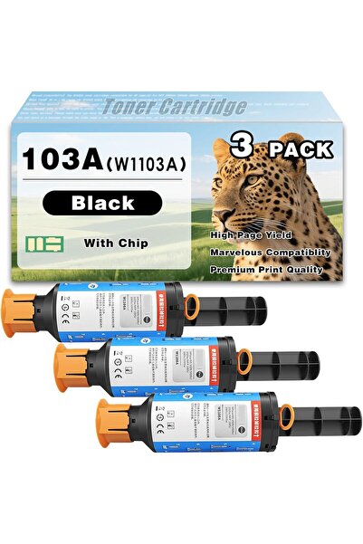 HP 103A W1103A Toner Cartridge Work for Neverstop Laser 1000A 1000W MFP 1200A...