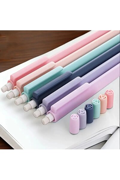 MAVIGOK 6 Adet Sevimli Basmalı Mekanik Kalemler 0.7 mm Estetik Kalem Seti