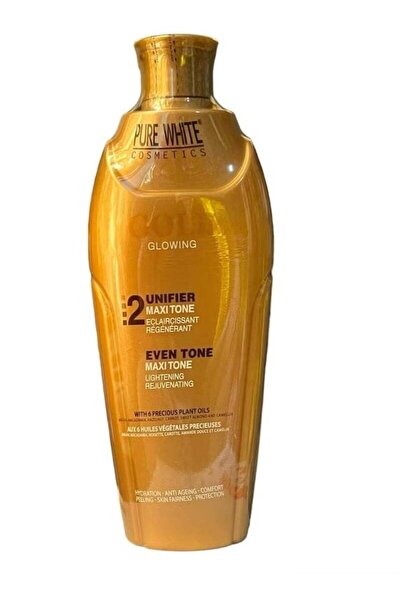 Pure White Cosmetics لوشن تبييض البشرة بيور وايتس جولد ماكسي تون، لتفتيح وتجد...