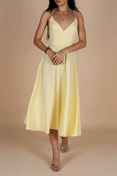 Monarh Design Lurisia Sunshine Midi Dress - L