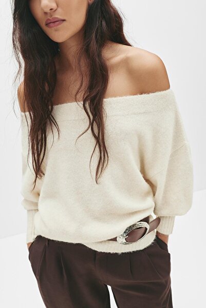 Butik Allbucks Pull&Bear Asymmetric Soft Knit Sweater Abpnb3805