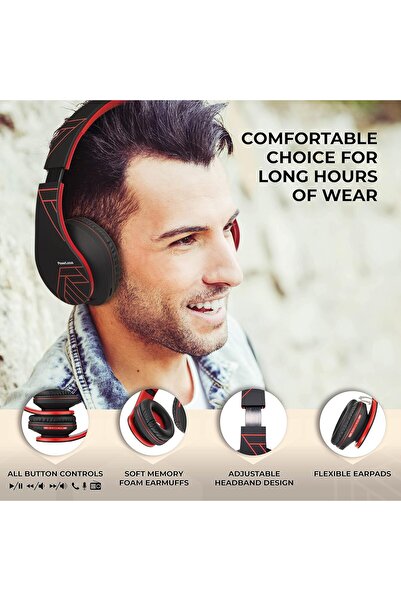 PowerLocus Bluetooth Over-Ear Headphones