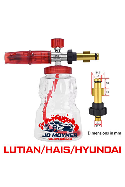 Jo Moyner H ydro GT5 Foam Lance LUTİAN - HAİS - HYUNDAI Uyumlu Köpük Yapıcı A...