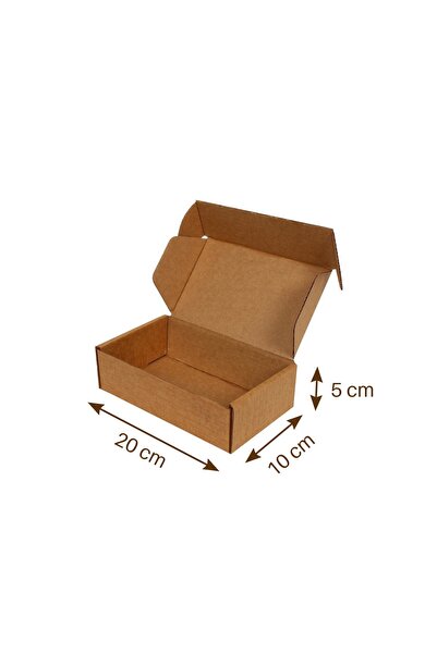 20x10x5 cm E Dalga E-Ticaret Karton Kutu , Kargo Kutusu 1 Adet