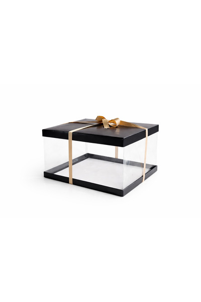 kutula 32 Parlak Siyah Damat Kutusu 30*30*20