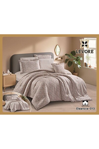 Levore Eleanore Summer Cotton Bedspread Set, Double Size, 8 Pieces, Double Sided