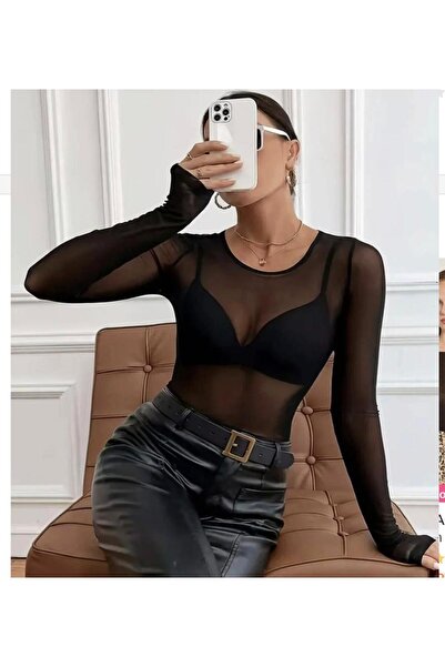 pantofashion بلوزة مودال كشمير خفيفة للغاية بياقة قارب