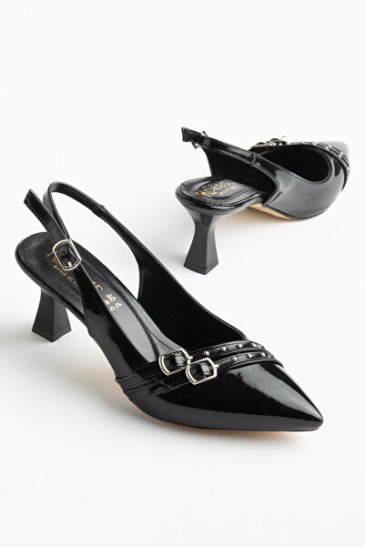 Zaza moda كبسولة الموسم الجديد بتفاصيل دقيقة للنساء حذاء بكعب أنيقة ومريحة Z009