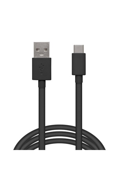 DELIGHT Cablu de date - USB Tip-C - negru - 2 m
