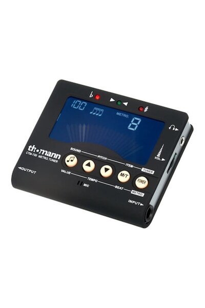 Thomann Professional Tuner and Metronome for Guitar, Bass, Ukulele, and Violin