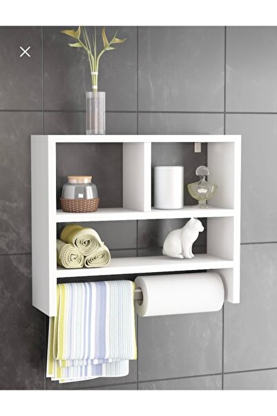 wudie Banyo Rafı / Mutfak Rafı / Havlu Askısı / Mutfak Banyo Düzenleyici Flor...