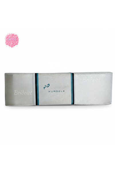 BRIDEIST WEDDING CO شريط ساتان كريمي | شريط زينة من الساتان بطول 10 متر | شري...