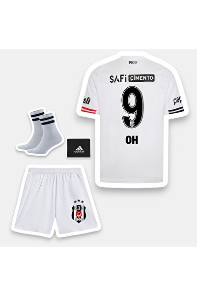 Quaxram OH-9 -Bêşiktâş./ 25-26 Yeni Sezon 4 Parça Çocuk Futbol Forması -Siyah...