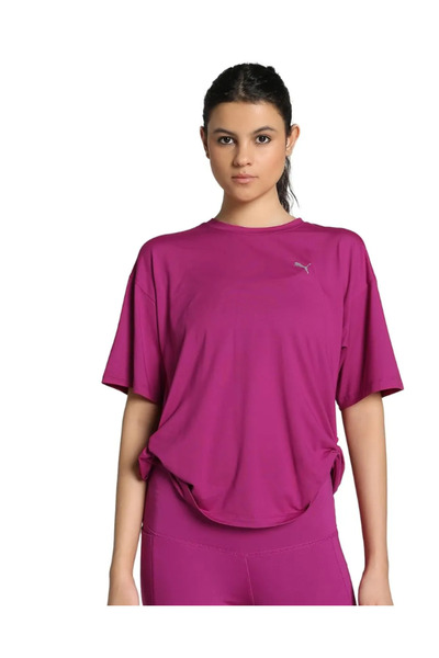 Puma Kadın STUDIO TWIST TEE-Magenta Gleam Tees