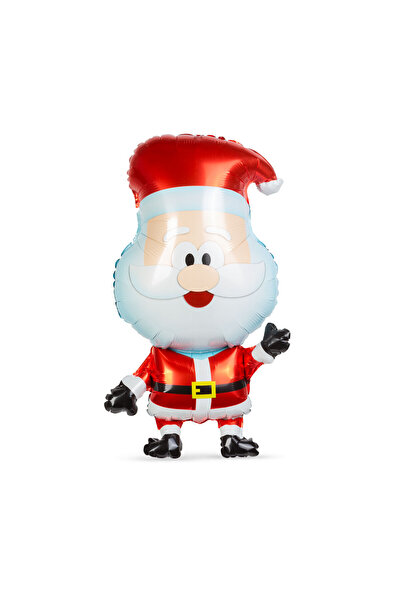 FAMİLY Christmas balloons - aluminum foil - Santa Claus pattern - 80 x 48 cm