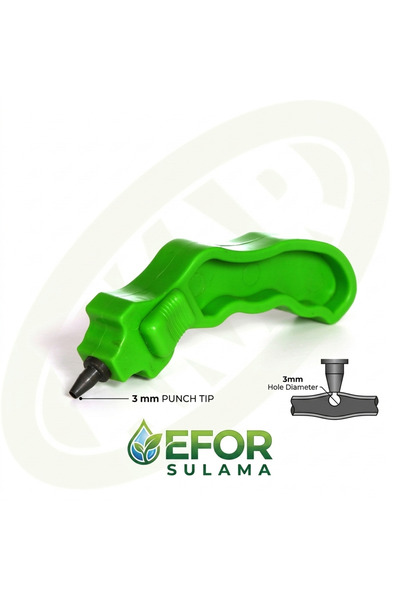 EFOR Sulama Alat za bušenje cijevi od 3 mm - bušilica za cijevi