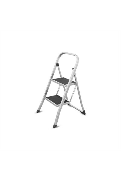 SGS PLUS Sgs1132 Slimstep 2 Basamak Ev Tipi Geniş Basamaklı Metal Merdiven 15...