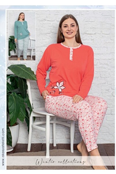 Akasya SÜPREM UZUN KOL PİJAMA TAKIMI