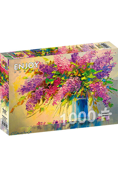 Enjoy Puzzle Пъзел 1000 части Насладете се на букет от люляци