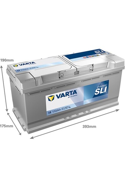 Varta Baterie auto I1 Dynamic SLI 110Ah 12V 610402092K262