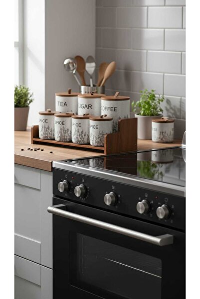 Generic Spice jar set