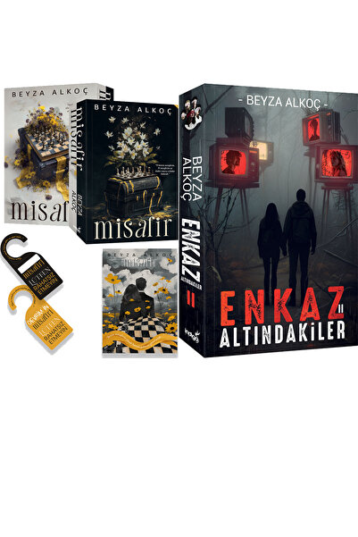 İndigo Kitap Misafir Karton Kapak ve Enkaz Altındakiler 2 Karton Kapak (Beyza...