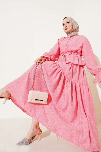 VOLT CLOTHİNG Dvostruki set sa zvonastim tunelom i naboranom suknjom