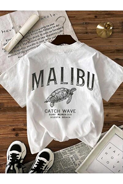 DİVİN New Season Printed Fabric Oversized T-Shirt