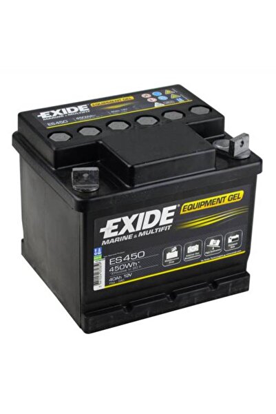 EXIDE Equipment Gel Car Battery 40Ah 12V ES450