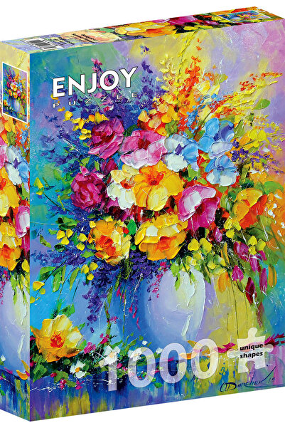Enjoy Puzzle Puzzle 1000 piese Enjoy – Bouquet of Summer Flowers