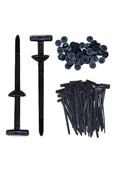 Marsilyan Plastic Fasteners Set of 30